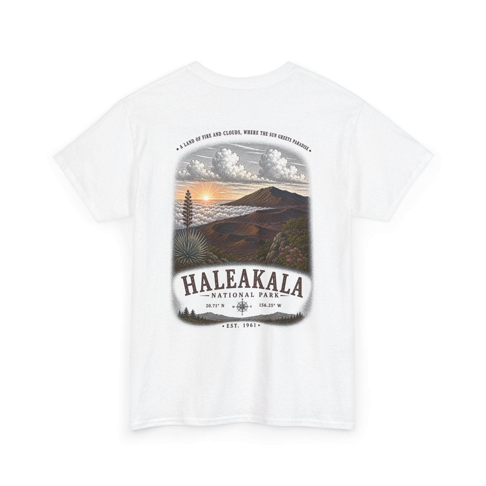 Haleakala National Park T-Shirt Scenic Sunrise Landscape T-Shirt