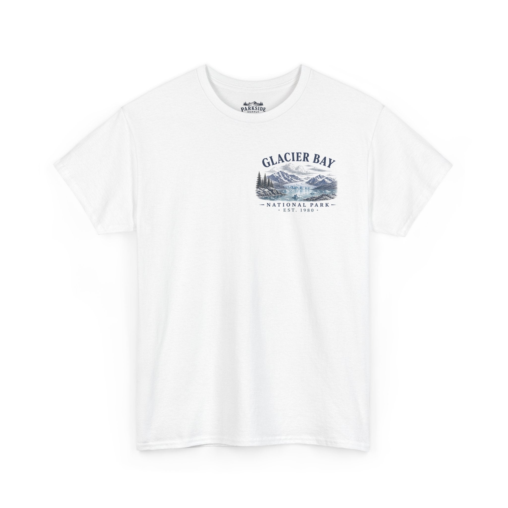 Glacier Bay National Park Scenic Mountain Landscape T-Shirt