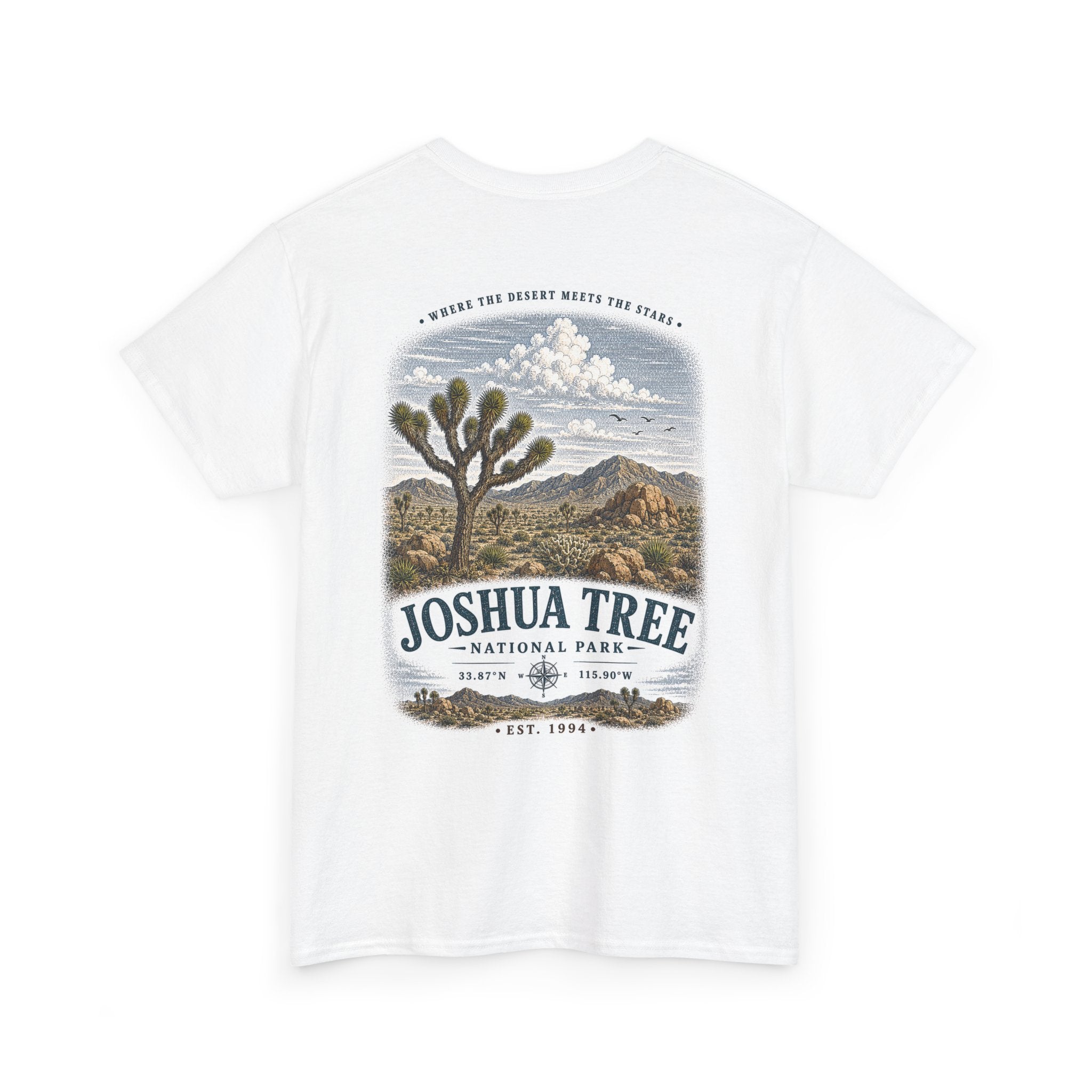 Joshua Tree National Park Scenic Desert Landscape T-Shirt
