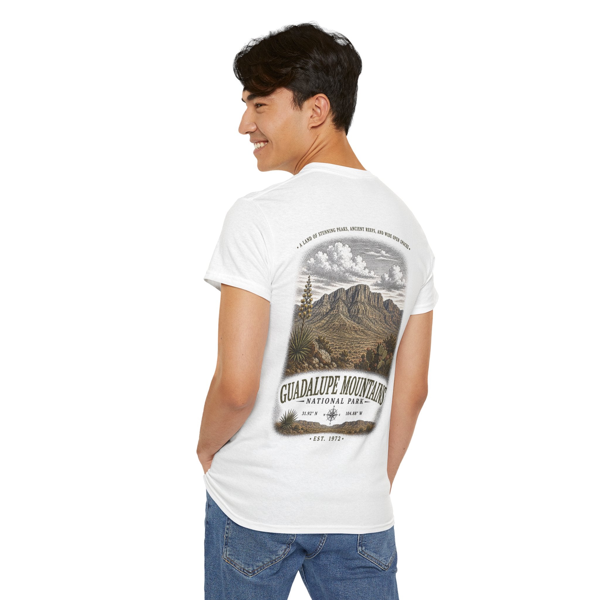 Guadalupe Mountains National Park Scenic Desert Landscape T-Shirt