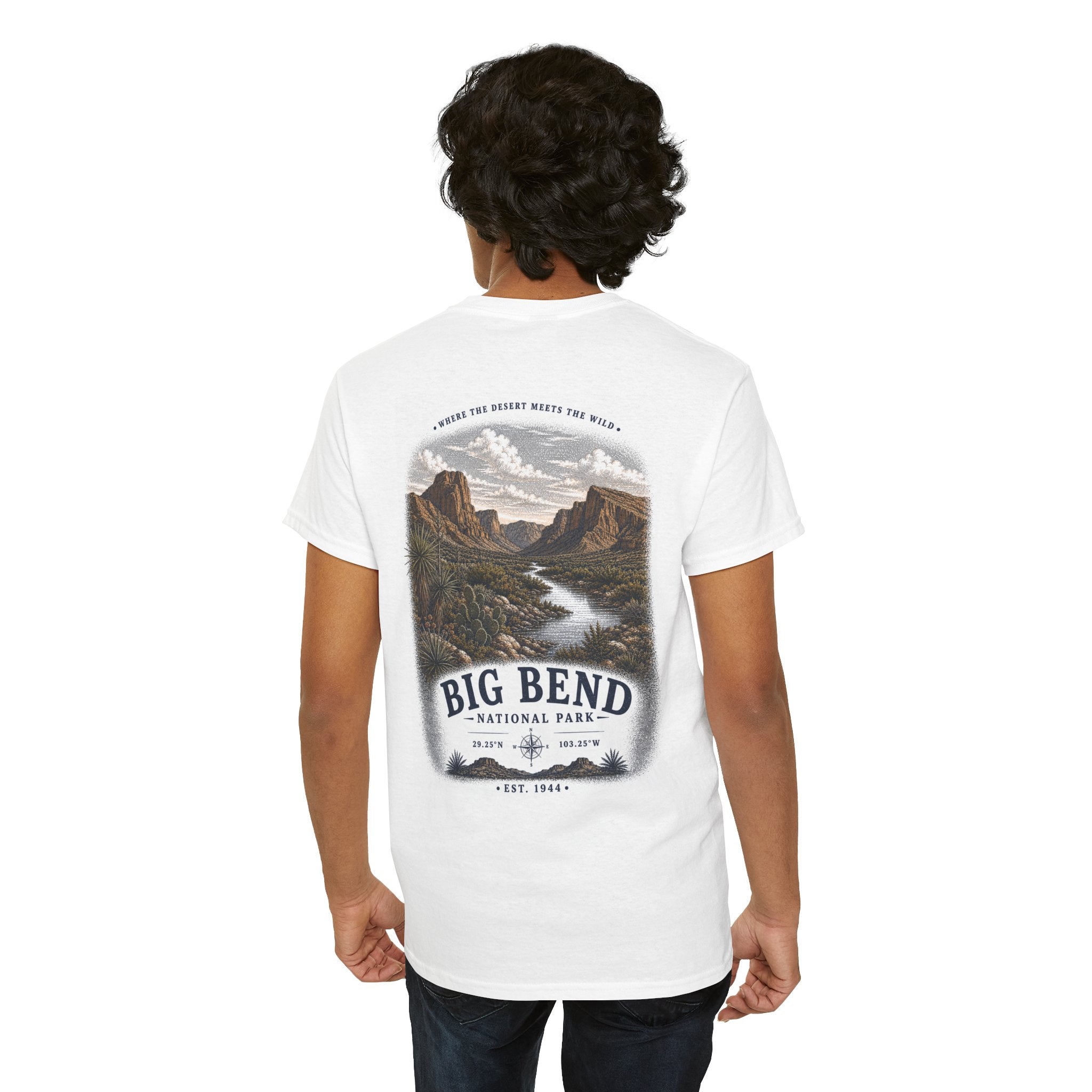 Big Bend National Park Scenic Vintage Nature Landscape T-Shirt