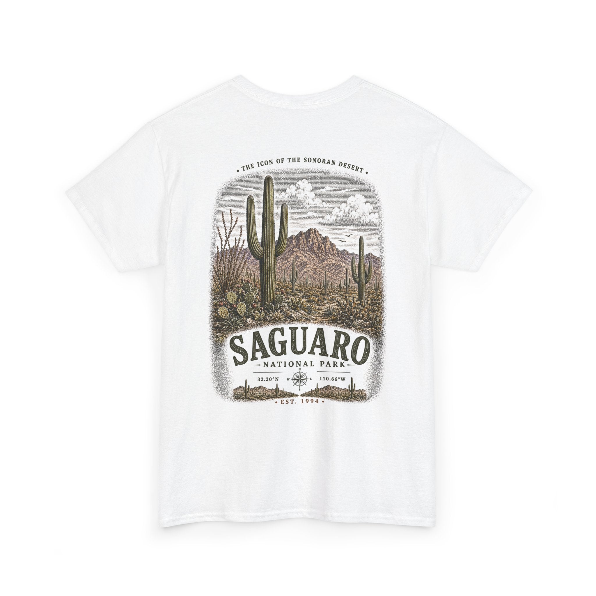 Saguaro National Park Tee Scenic Desert Landscape T-Shirt