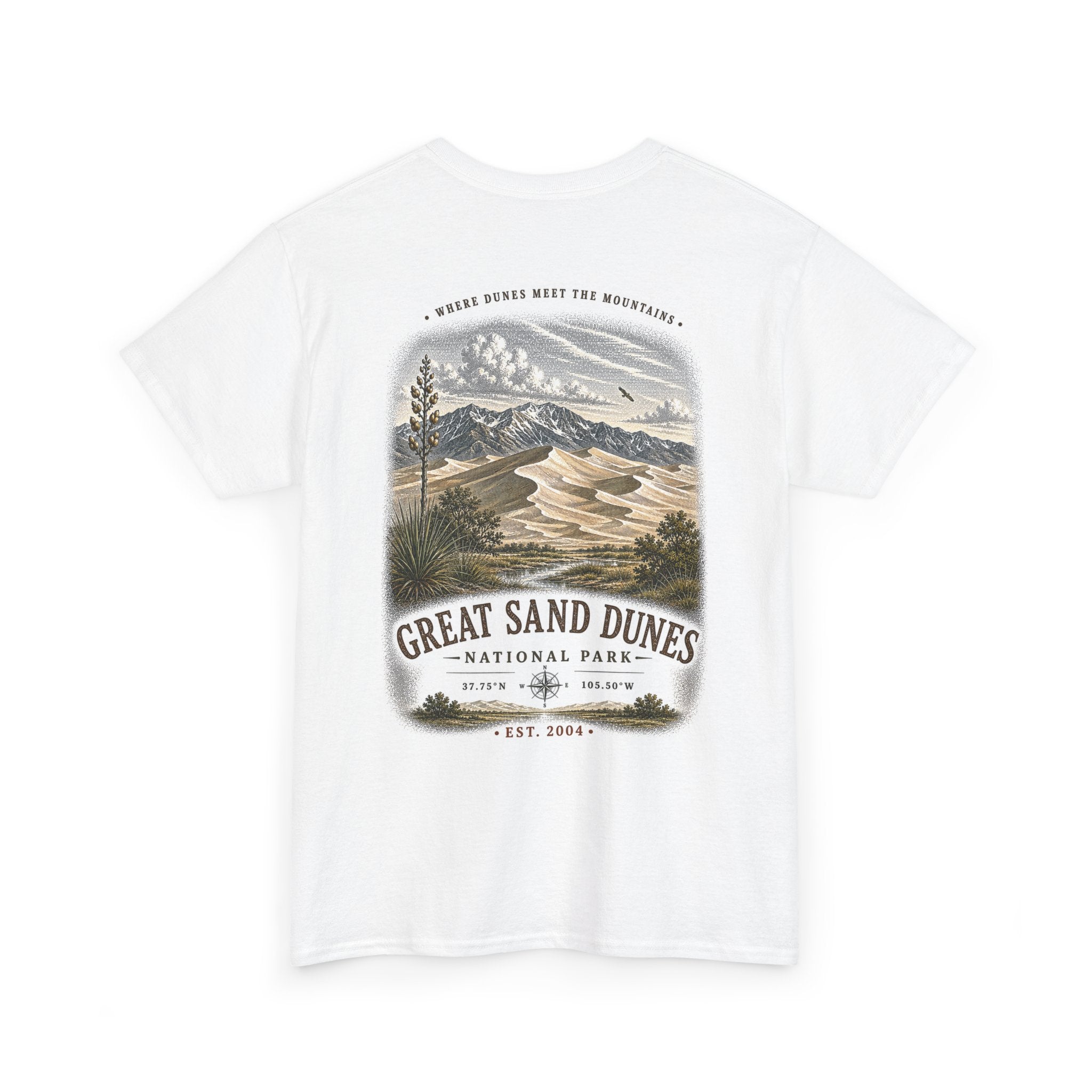 Great Sand Dunes National Park Scenic Desert Landscape T‑Shirt