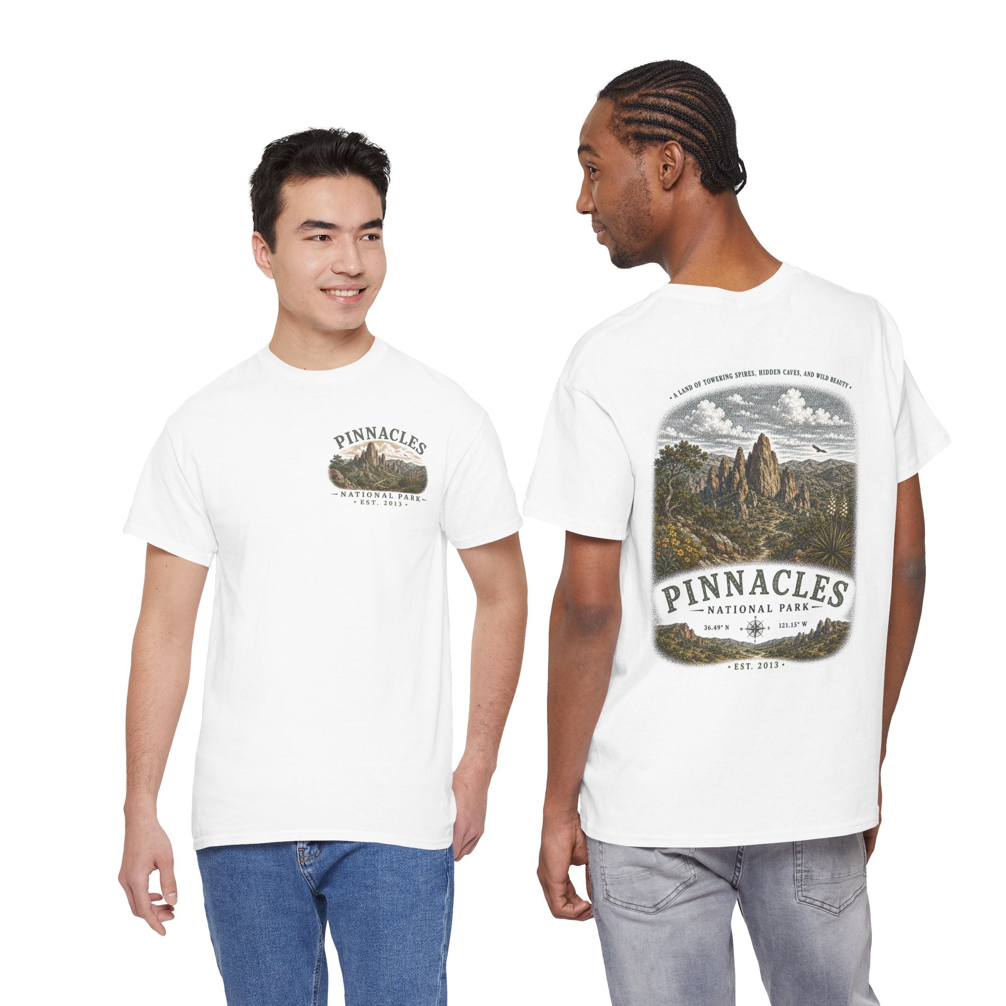 Pinnacles National Park Scenic Outdoor Landscape T-Shirt