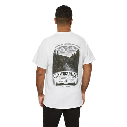 Cuyahoga Valley National Park Scenic River &amp; Forest Landscape T-Shirt