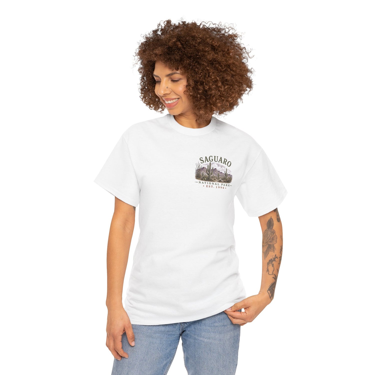 Saguaro National Park Tee Scenic Desert Landscape T-Shirt