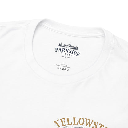 Yellowstone National Park Scenic Geyser Landscape T-Shirt