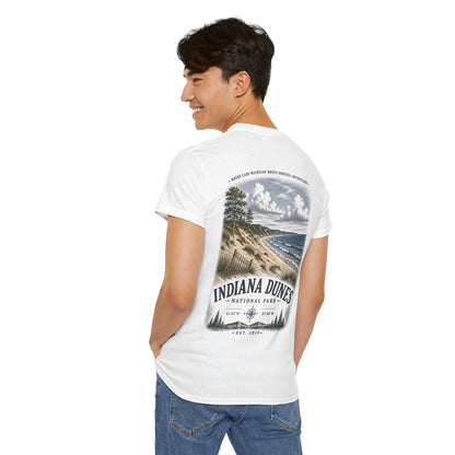 Indiana Dunes National Park Scenic Beach Landscape T-Shirt