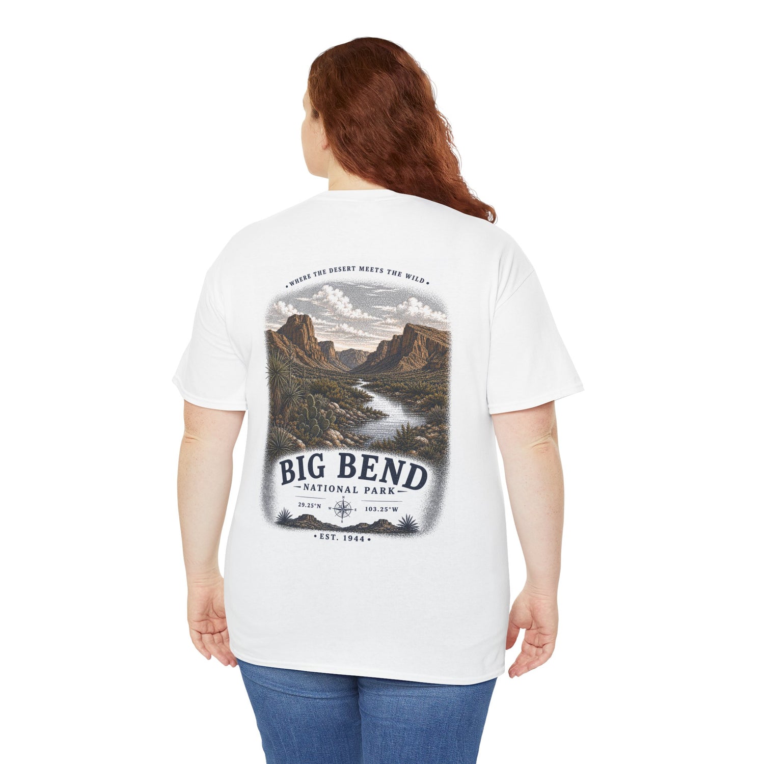 Big Bend National Park Scenic Vintage Nature Landscape T-Shirt
