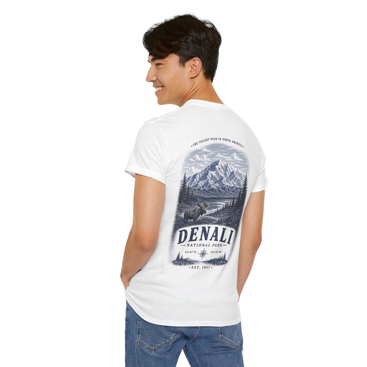 Denali National Park Scenic Mountain Landscape T‑Shirt
