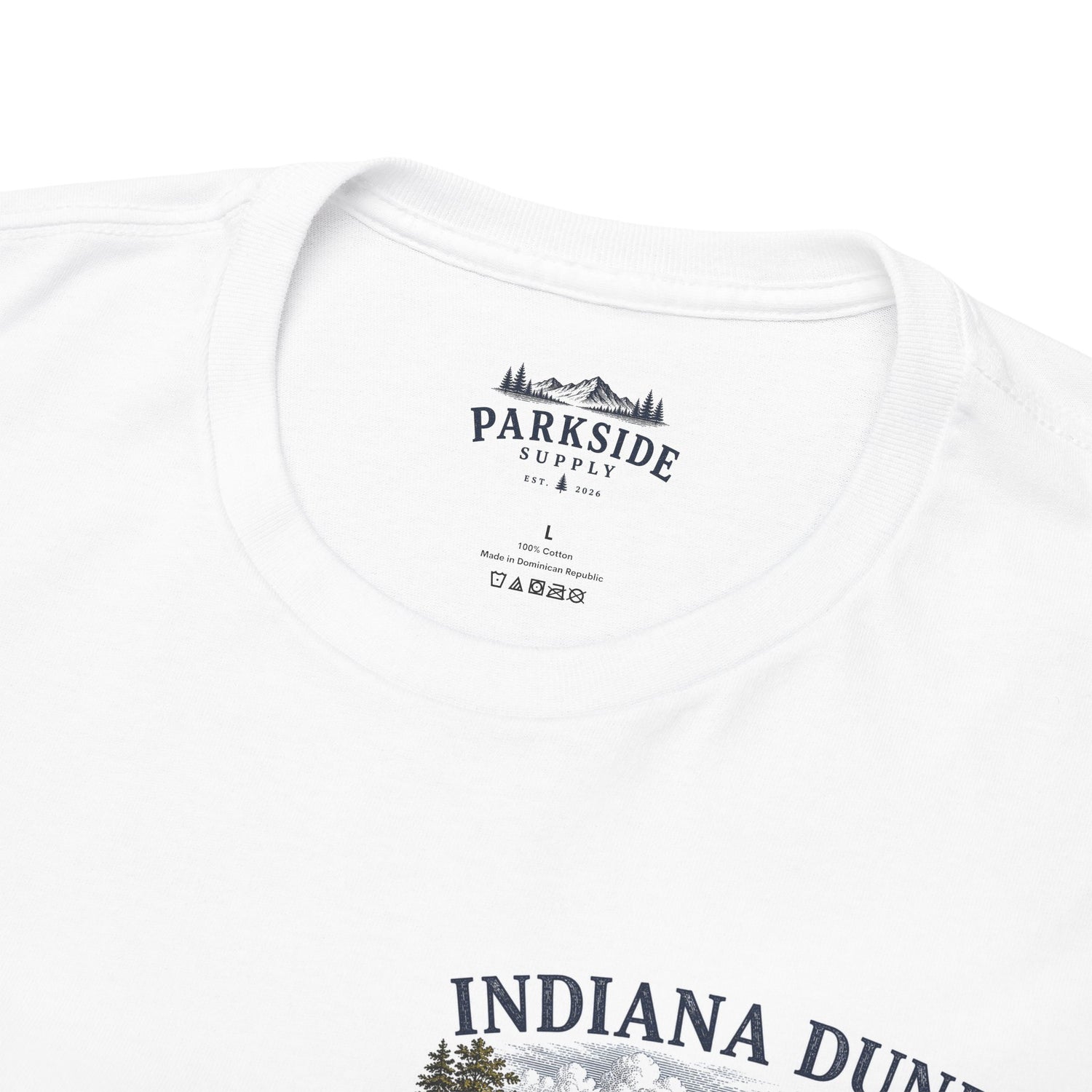 Indiana Dunes National Park Scenic Beach Landscape T-Shirt