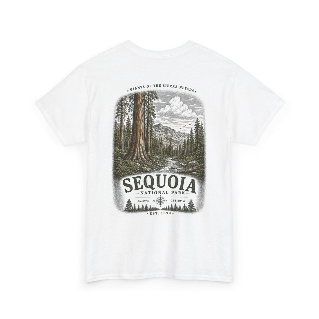 Sequoia National Park Scenic Giant 