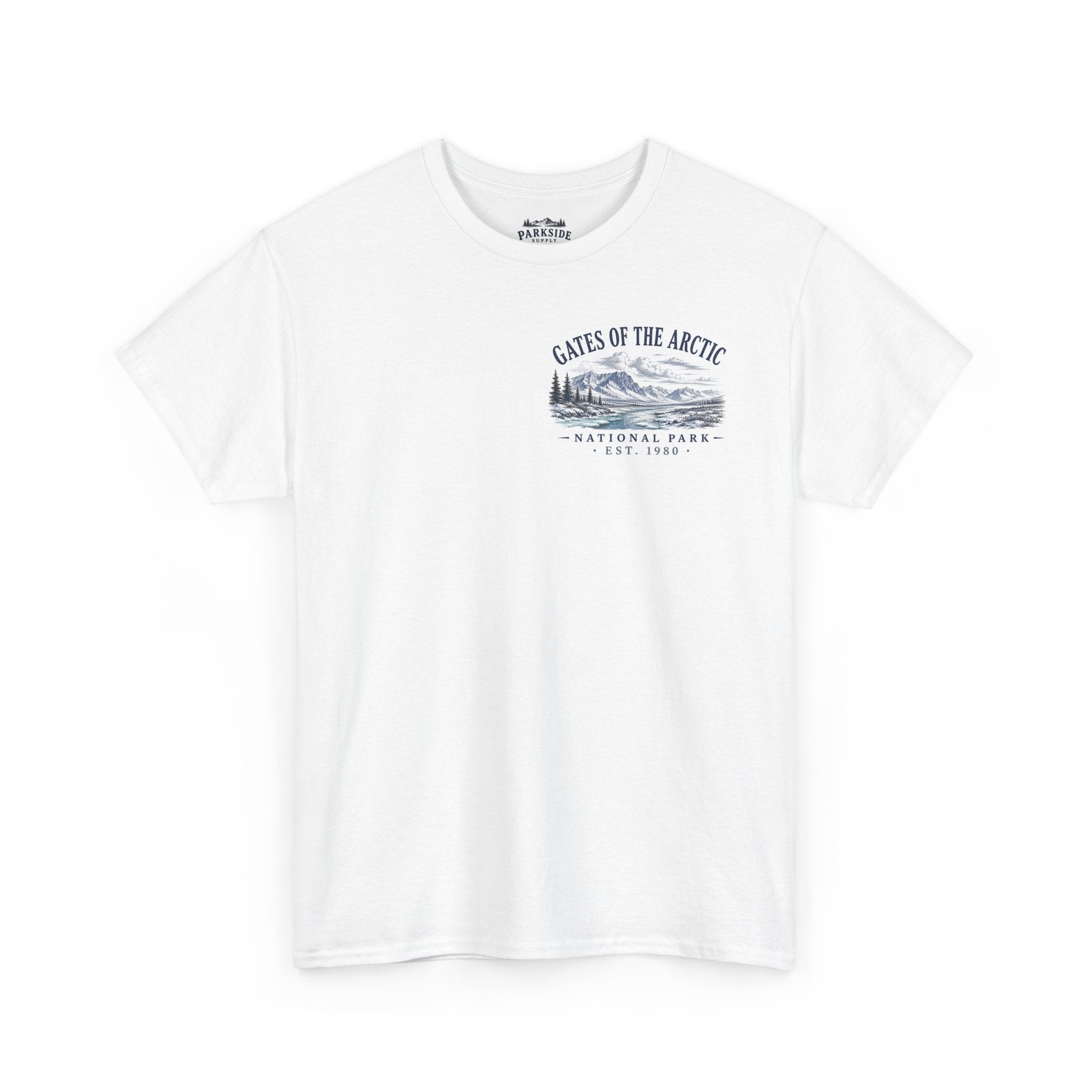Gates of the Arctic National Park Scenic Mountain Landscape T-Shirt