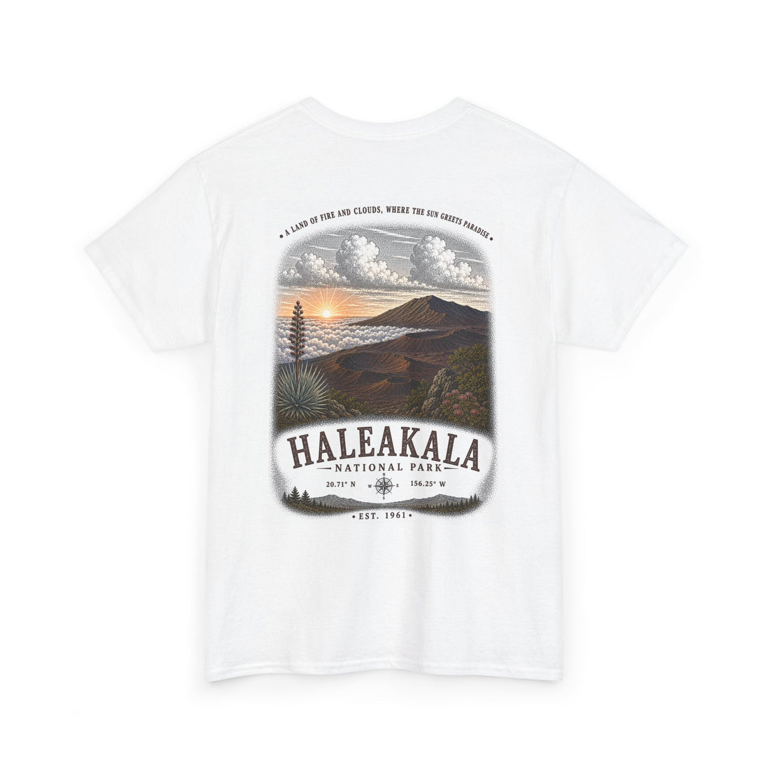 Haleakala National Park T-Shirt Scenic Sunrise Landscape T-Shirt