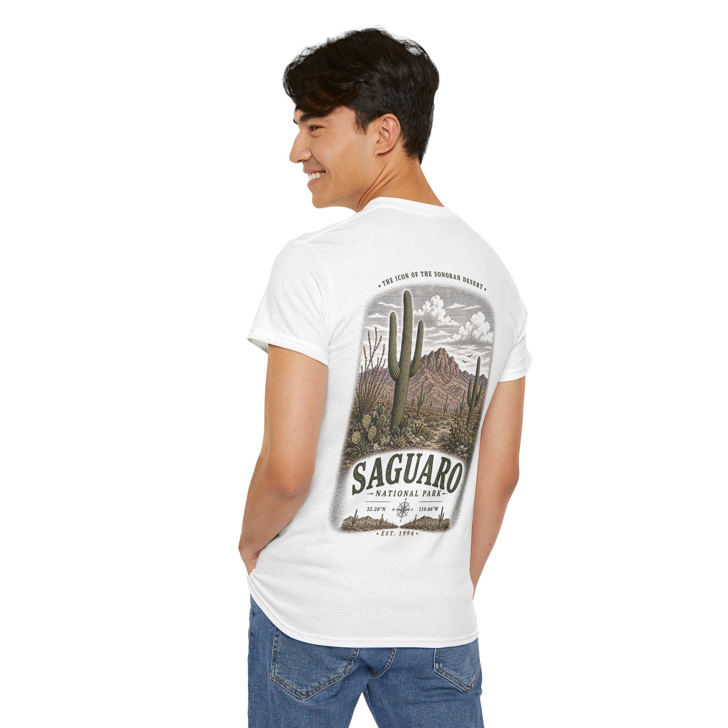 Saguaro National Park Tee Scenic Desert Landscape T-Shirt