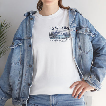 Glacier Bay National Park Scenic Mountain Landscape T-Shirt