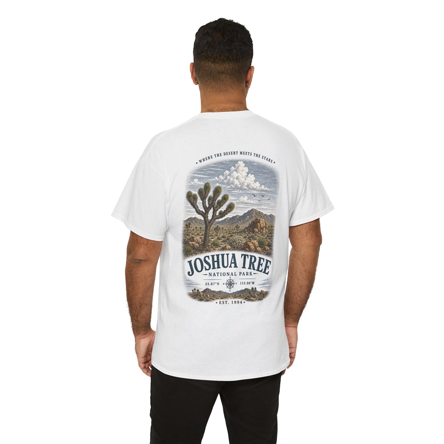 Joshua Tree National Park Scenic Desert Landscape T-Shirt