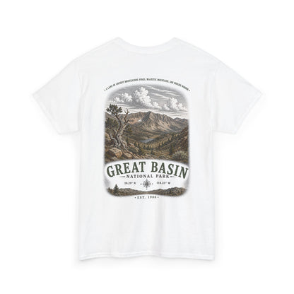 Great Basin National Park Scenic Mountain Landscape T-Shirt