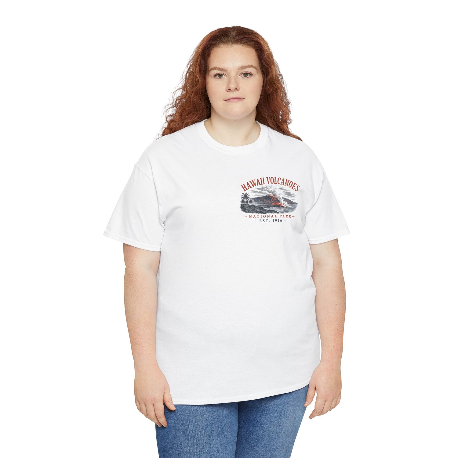 Hawaii Volcanoes National Park Scenic Volcanic Landscape T-Shirt