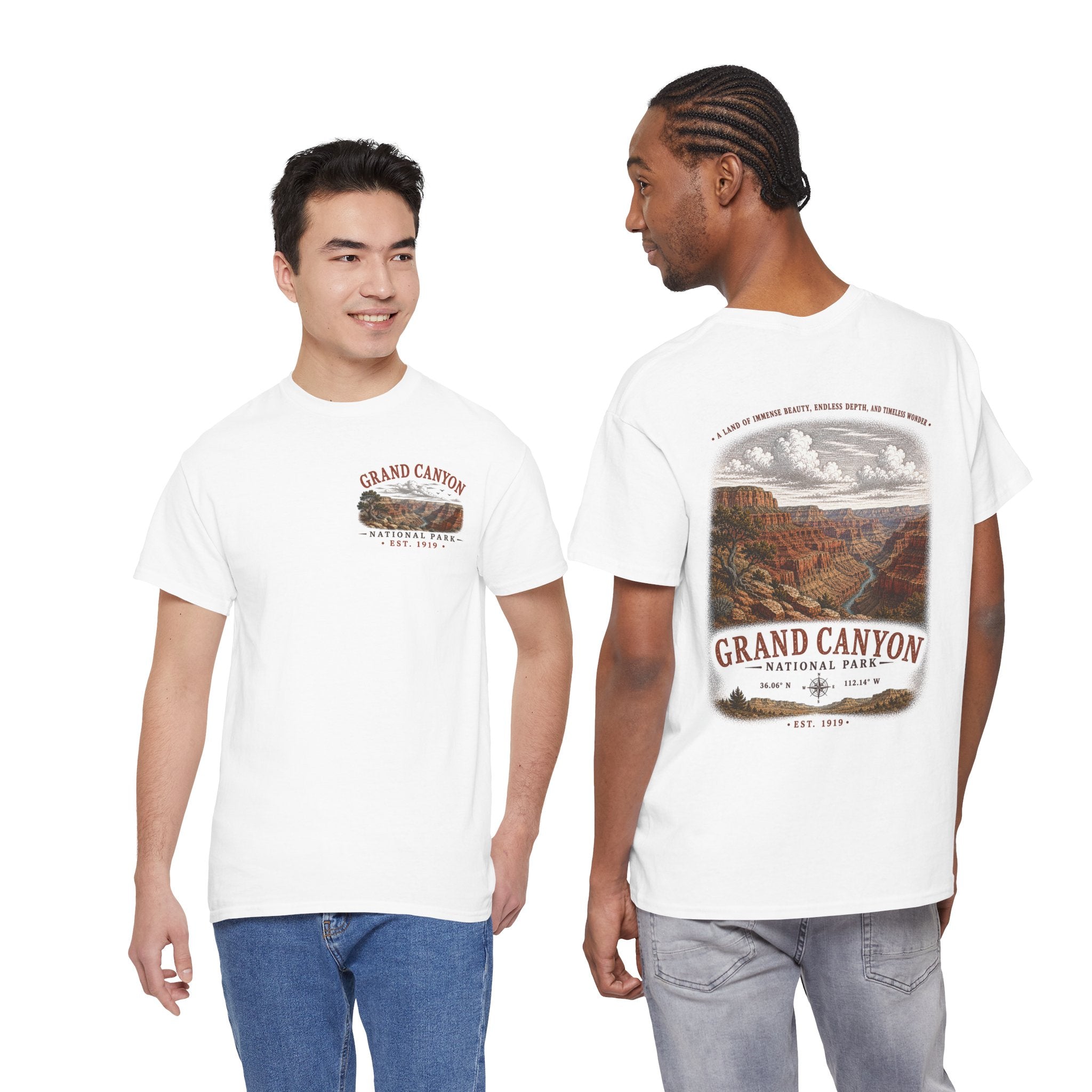 Grand Canyon National Park Scenic Canyon Landscape T‑Shirt