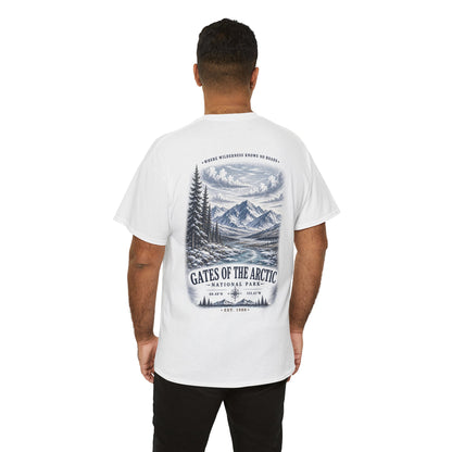 Gates of the Arctic National Park Scenic Mountain Landscape T-Shirt