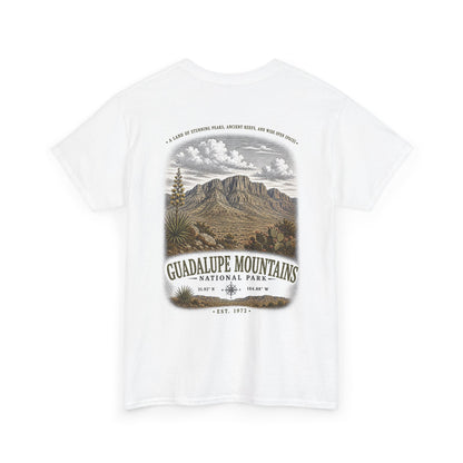 Guadalupe Mountains National Park Scenic Desert Landscape T-Shirt