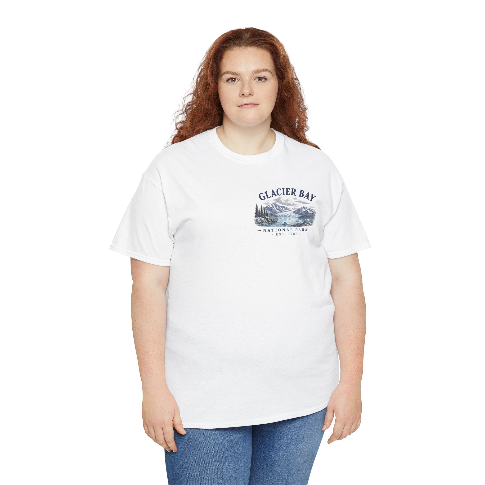 Glacier Bay National Park Scenic Mountain Landscape T-Shirt