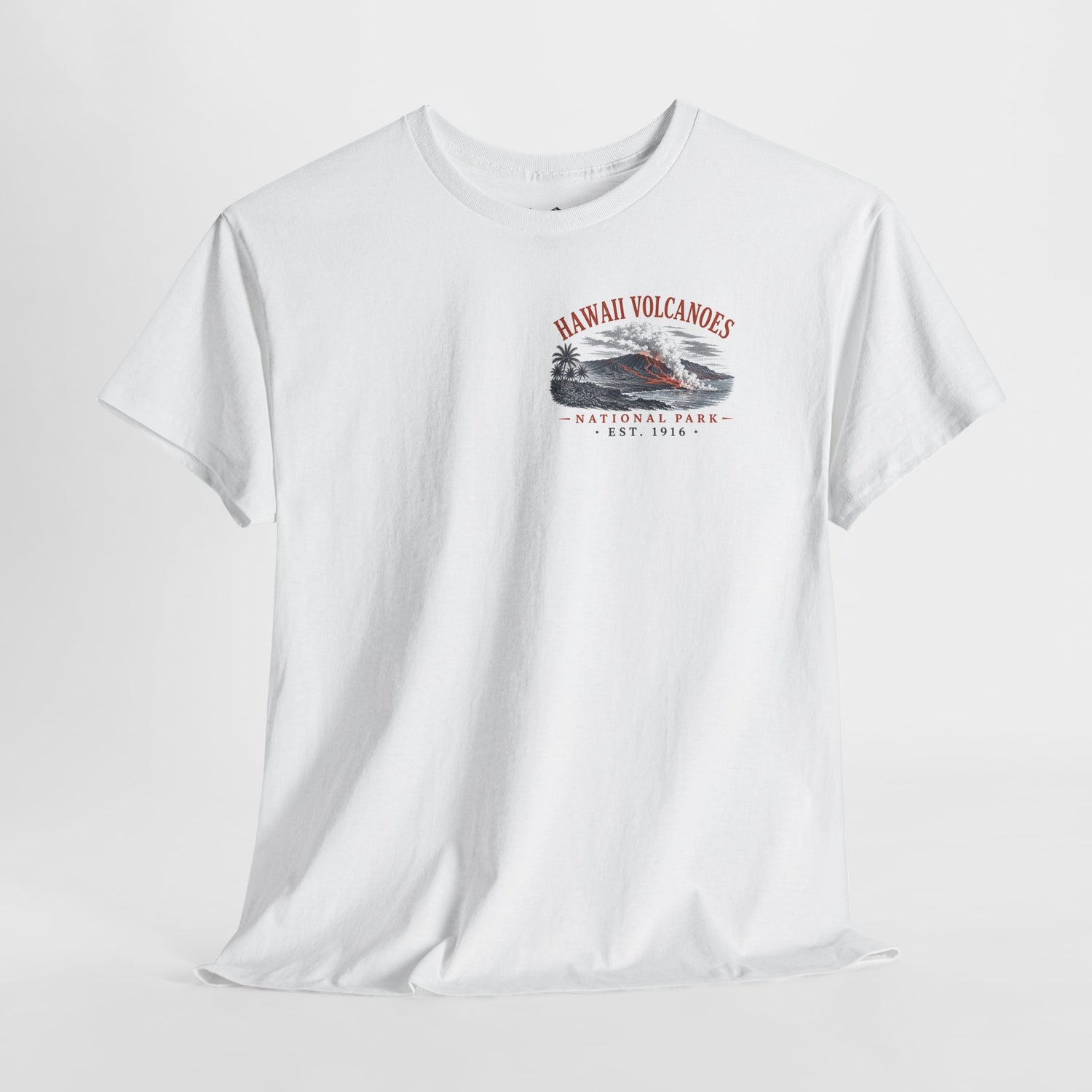 Hawaii Volcanoes National Park Scenic Volcanic Landscape T-Shirt