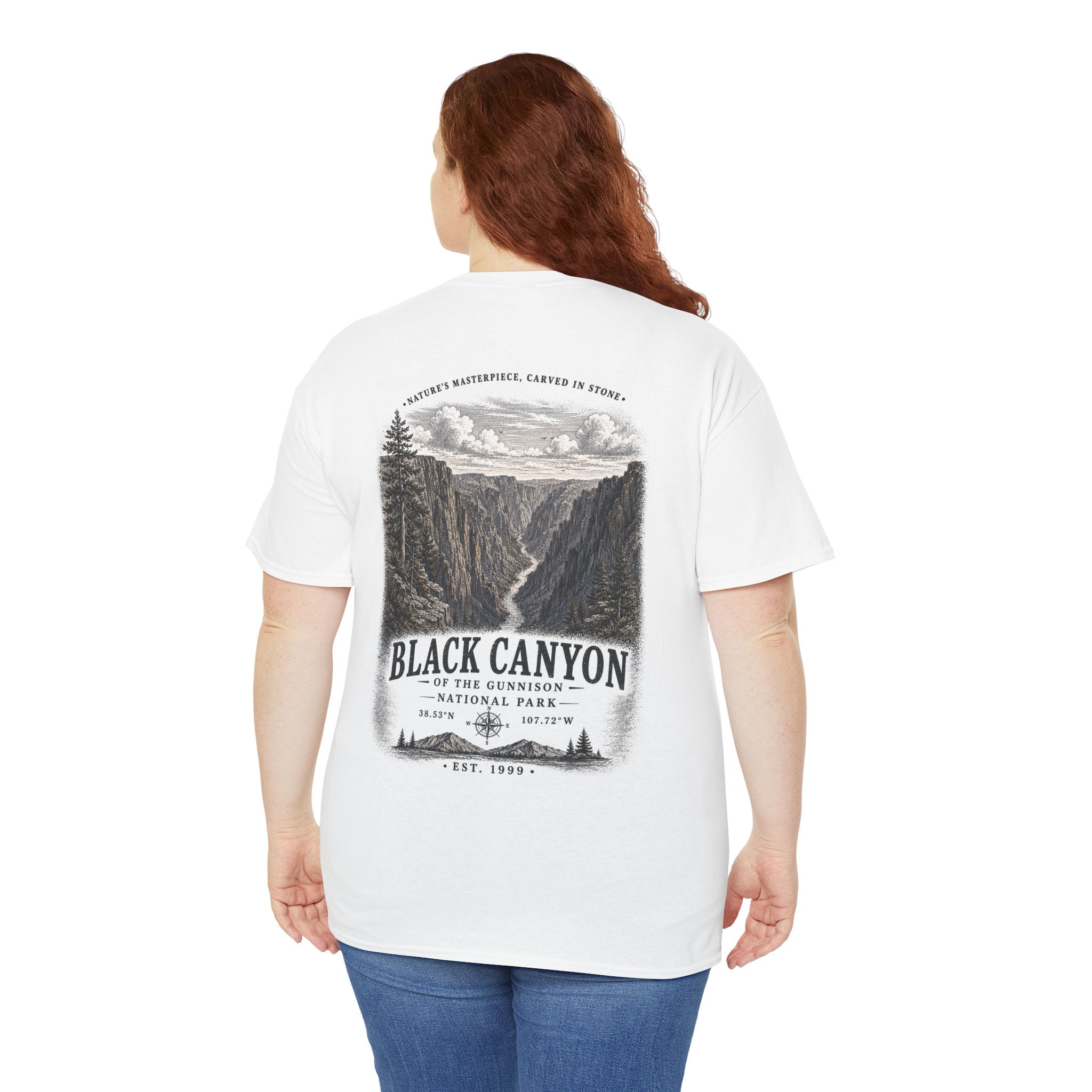 Black Canyon National Park Scenic Canyon Landscape T-Shirt