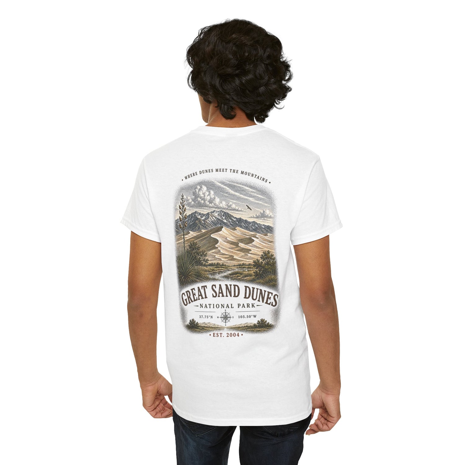 Great Sand Dunes National Park Scenic Desert Landscape T‑Shirt