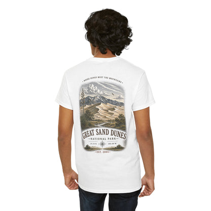 Great Sand Dunes National Park Scenic Desert Landscape T‑Shirt