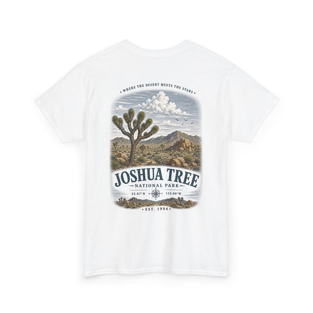 Joshua Tree National Park Scenic Desert Landscape T-Shirt