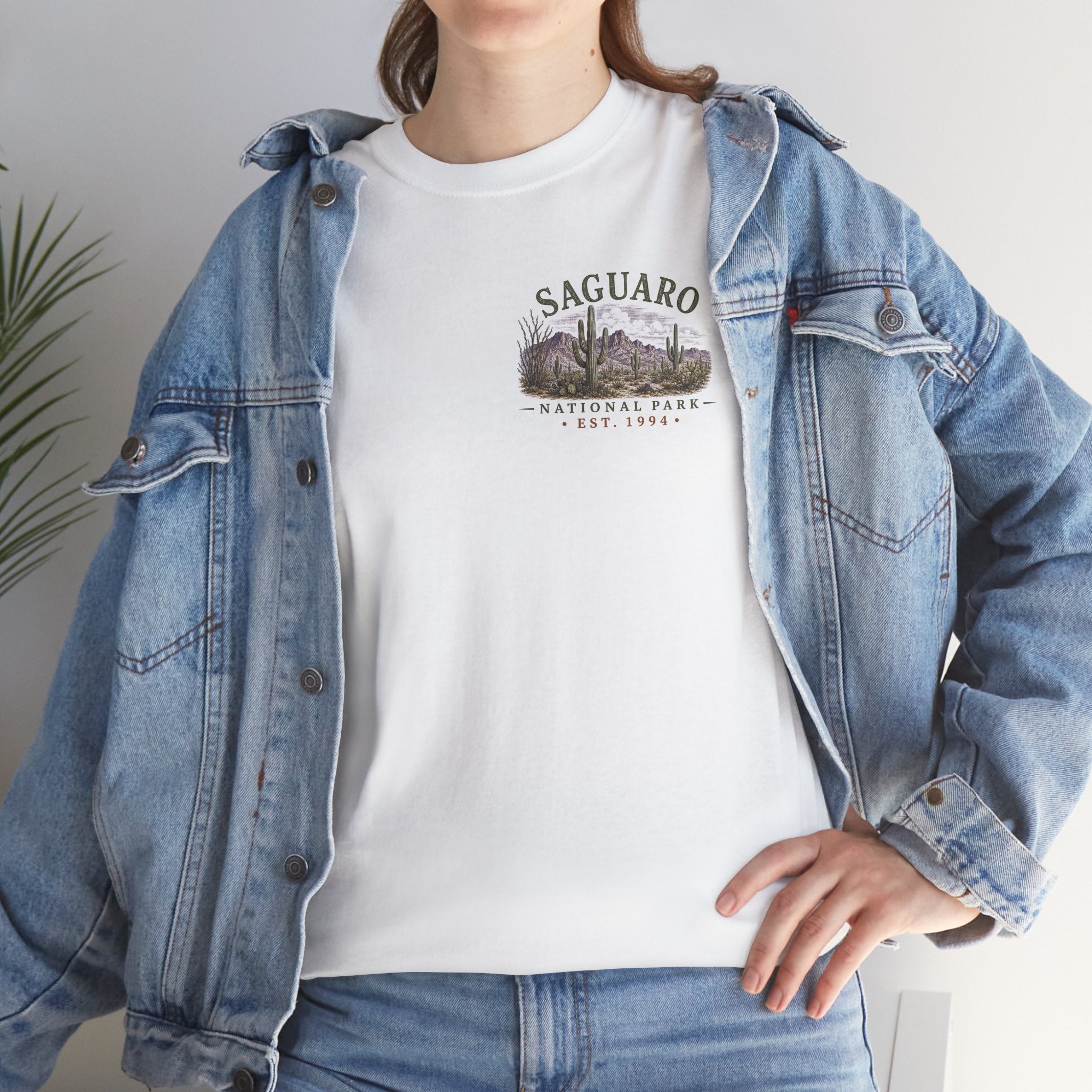 Saguaro National Park Tee Scenic Desert Landscape T-Shirt