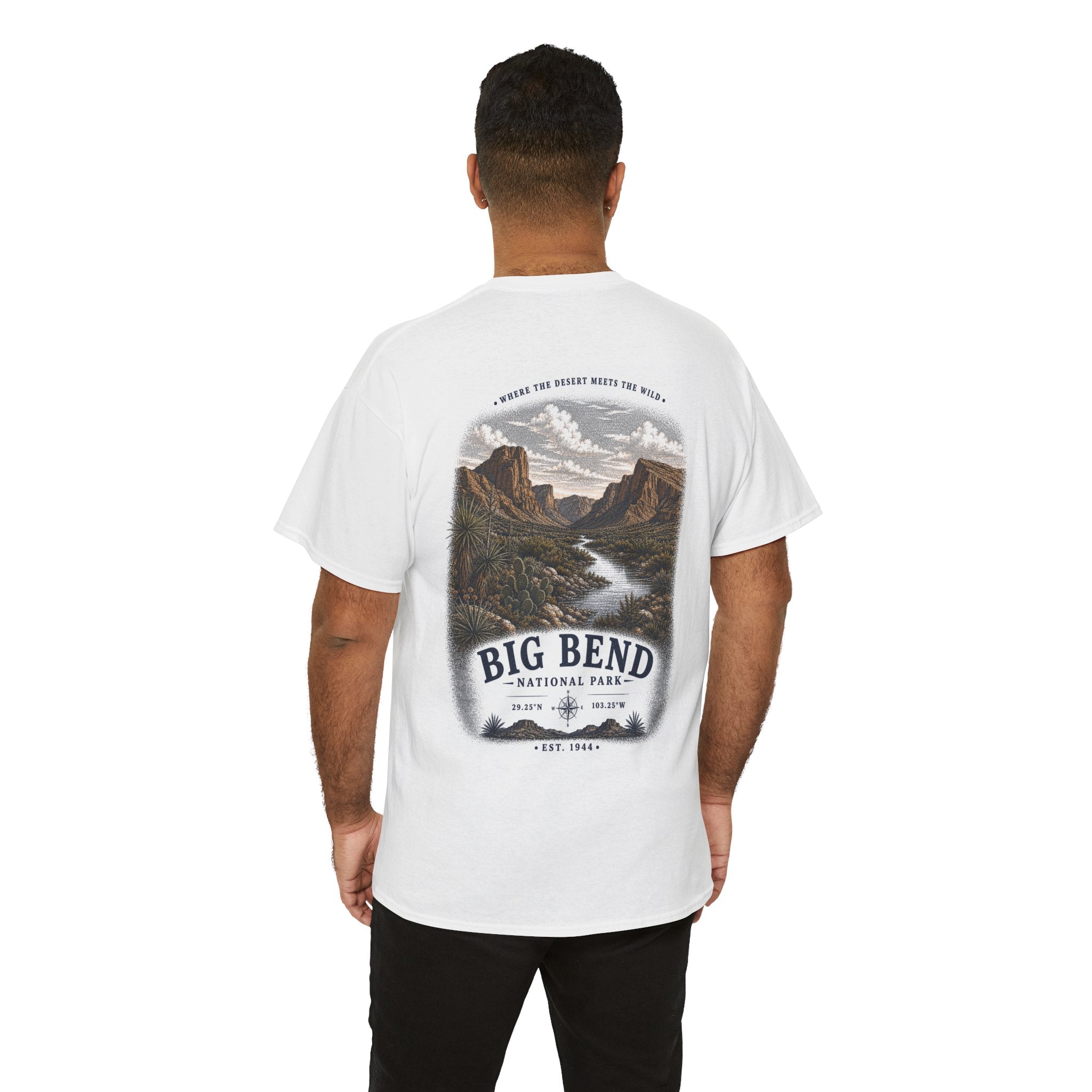 Big Bend National Park Scenic Vintage Nature Landscape T-Shirt