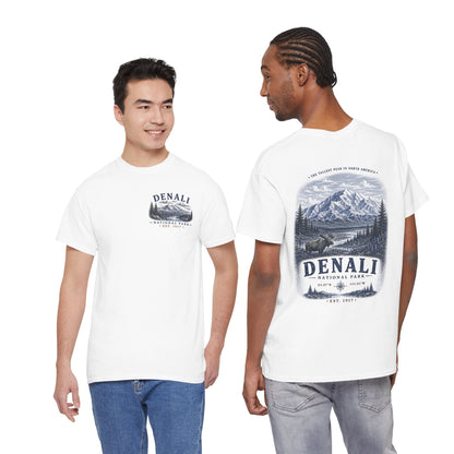 Denali National Park Scenic Mountain Landscape T‑Shirt