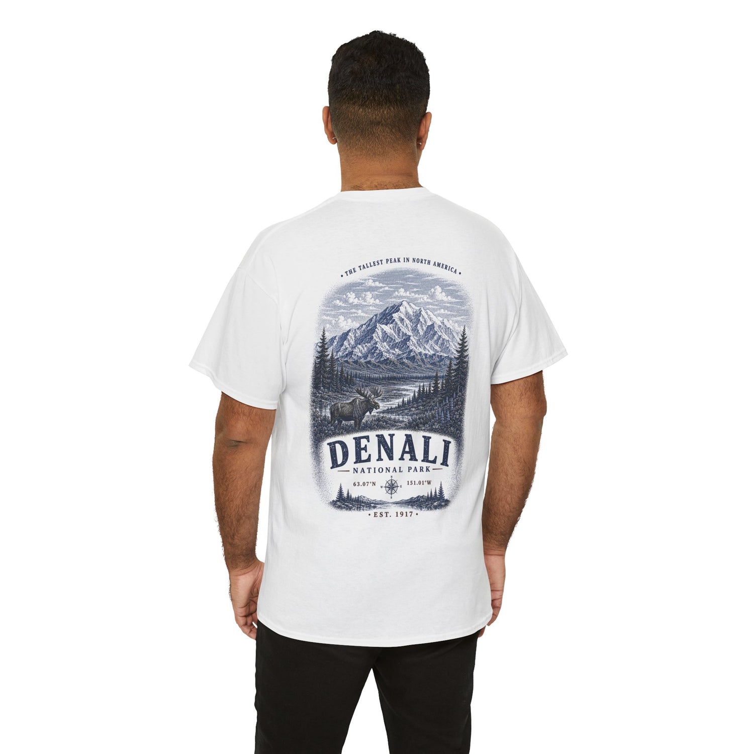 Denali National Park Scenic Mountain Landscape T‑Shirt