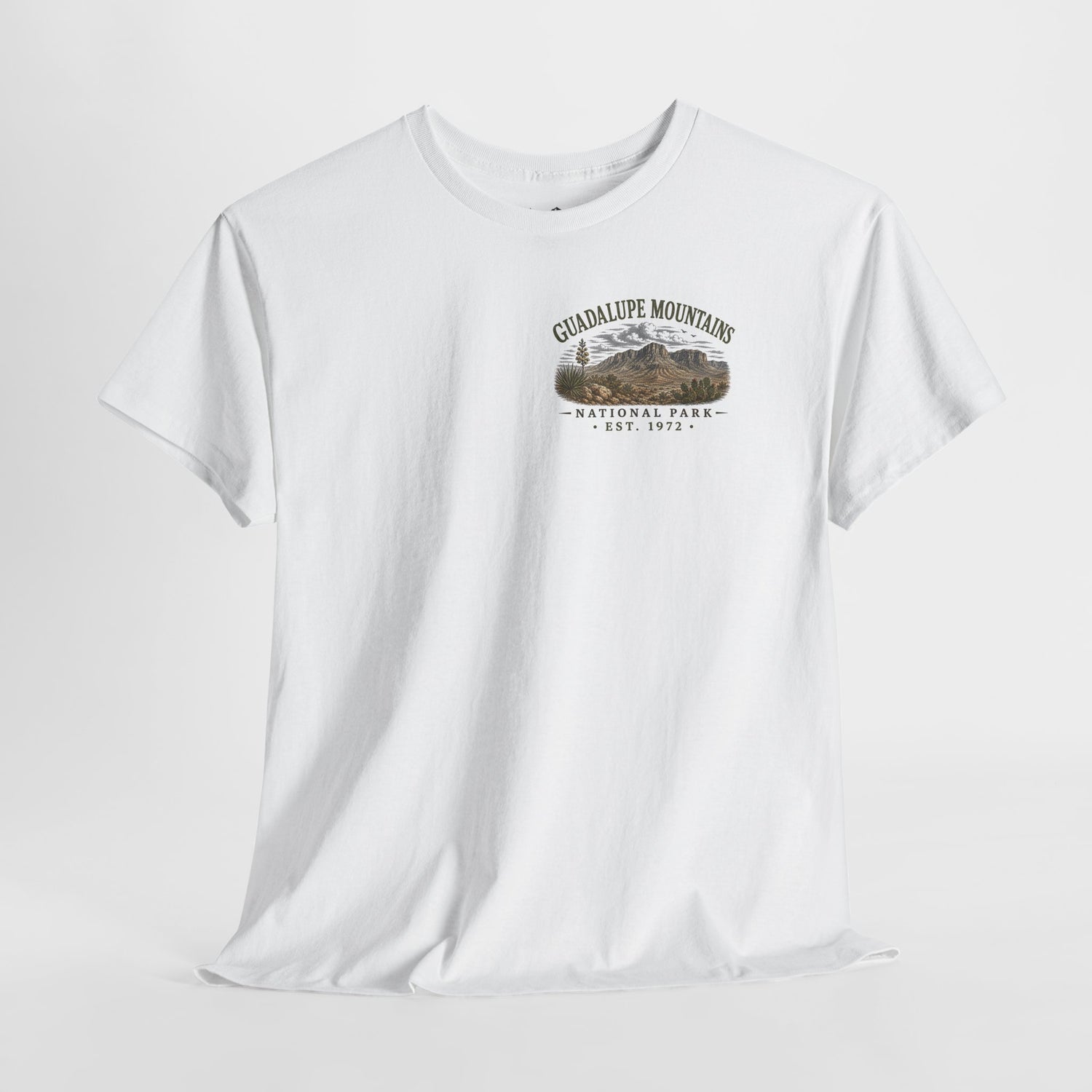 Guadalupe Mountains National Park Scenic Desert Landscape T-Shirt