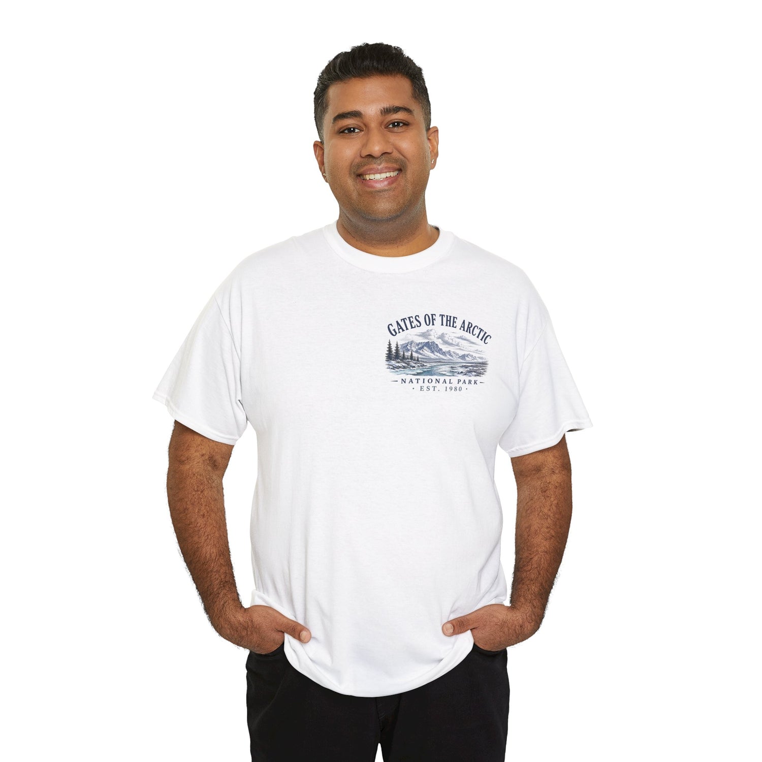 Gates of the Arctic National Park Scenic Mountain Landscape T-Shirt