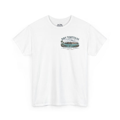 Dry Tortugas National Park Scenic Vintage Beach Landscape T‑Shirt