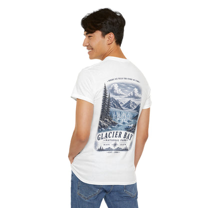 Glacier Bay National Park Scenic Mountain Landscape T-Shirt
