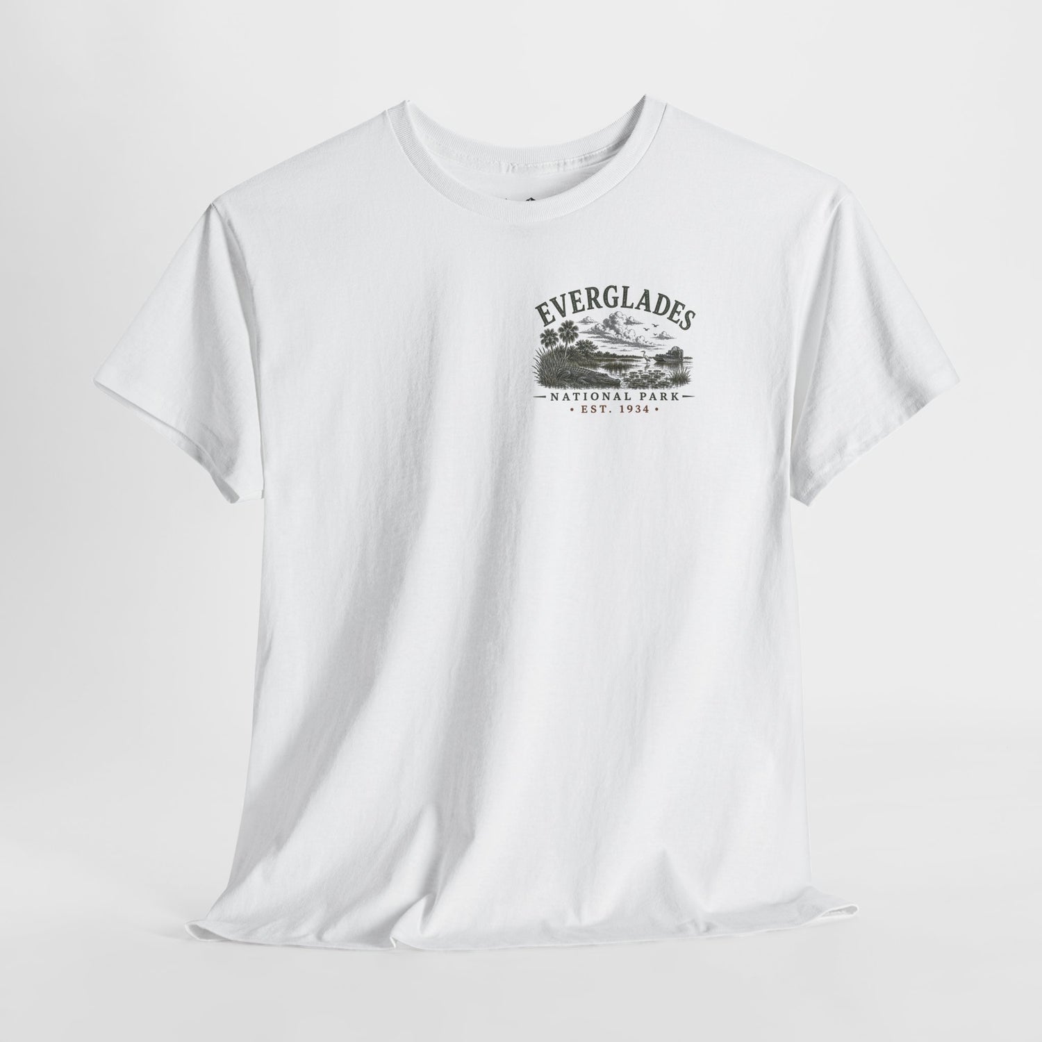 Everglades National Park Scenic Sunset Landscape T-Shirt