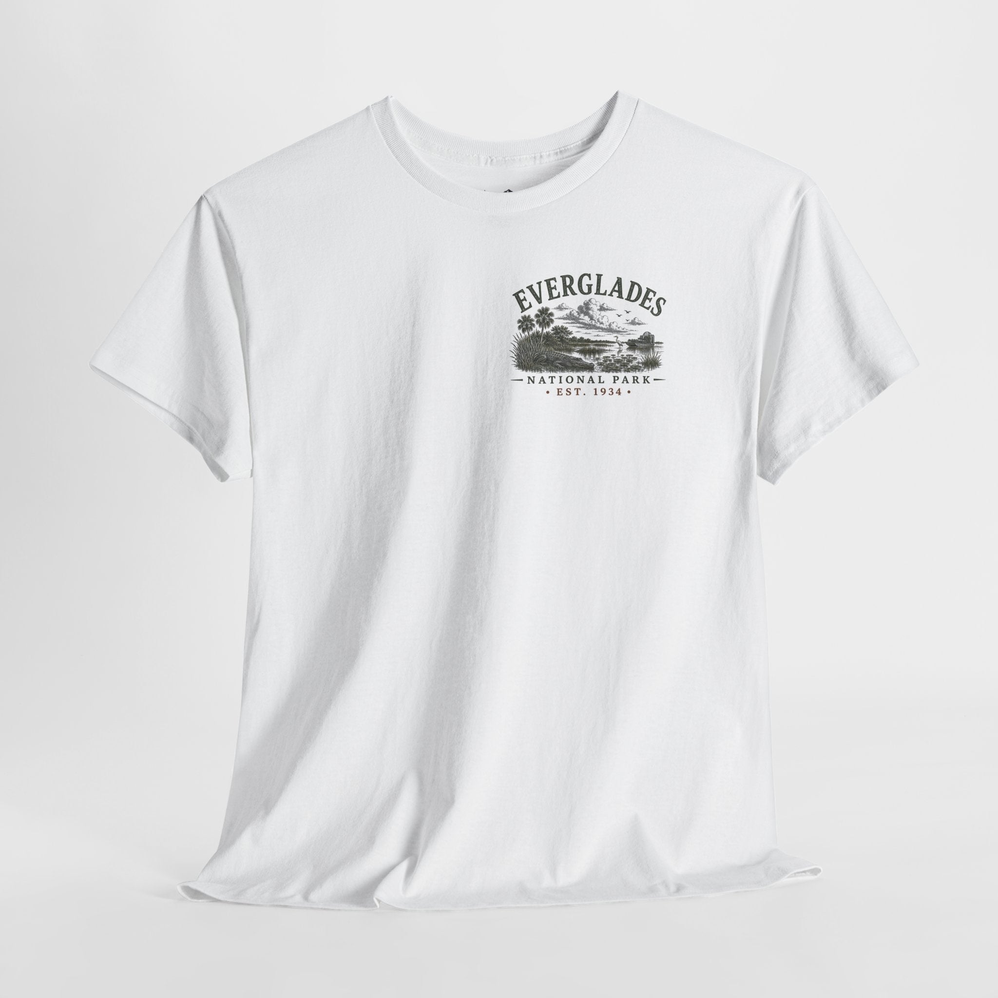 Everglades National Park Scenic Sunset Landscape T-Shirt