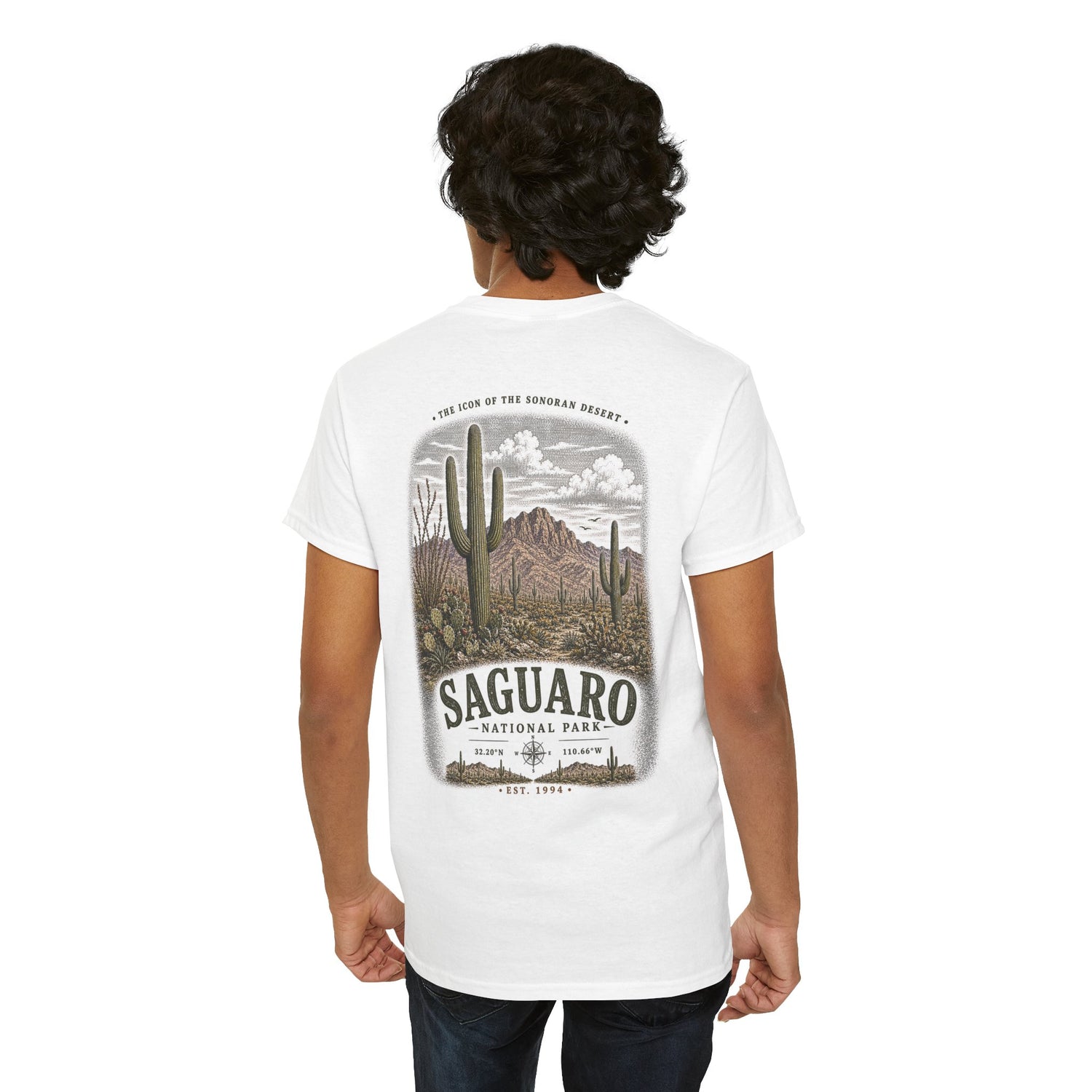 Saguaro National Park Tee Scenic Desert Landscape T-Shirt