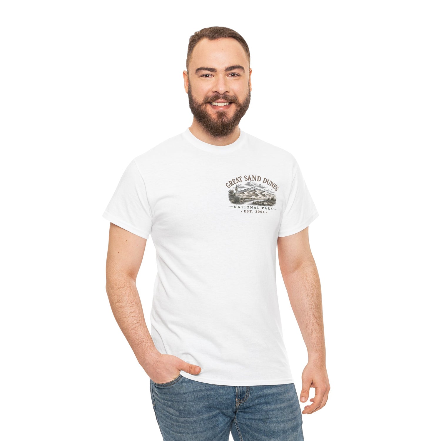 Great Sand Dunes National Park Scenic Desert Landscape T‑Shirt
