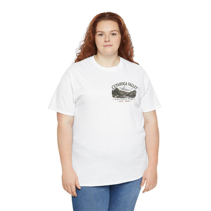 Cuyahoga Valley National Park Scenic River &amp; Forest Landscape T-Shirt
