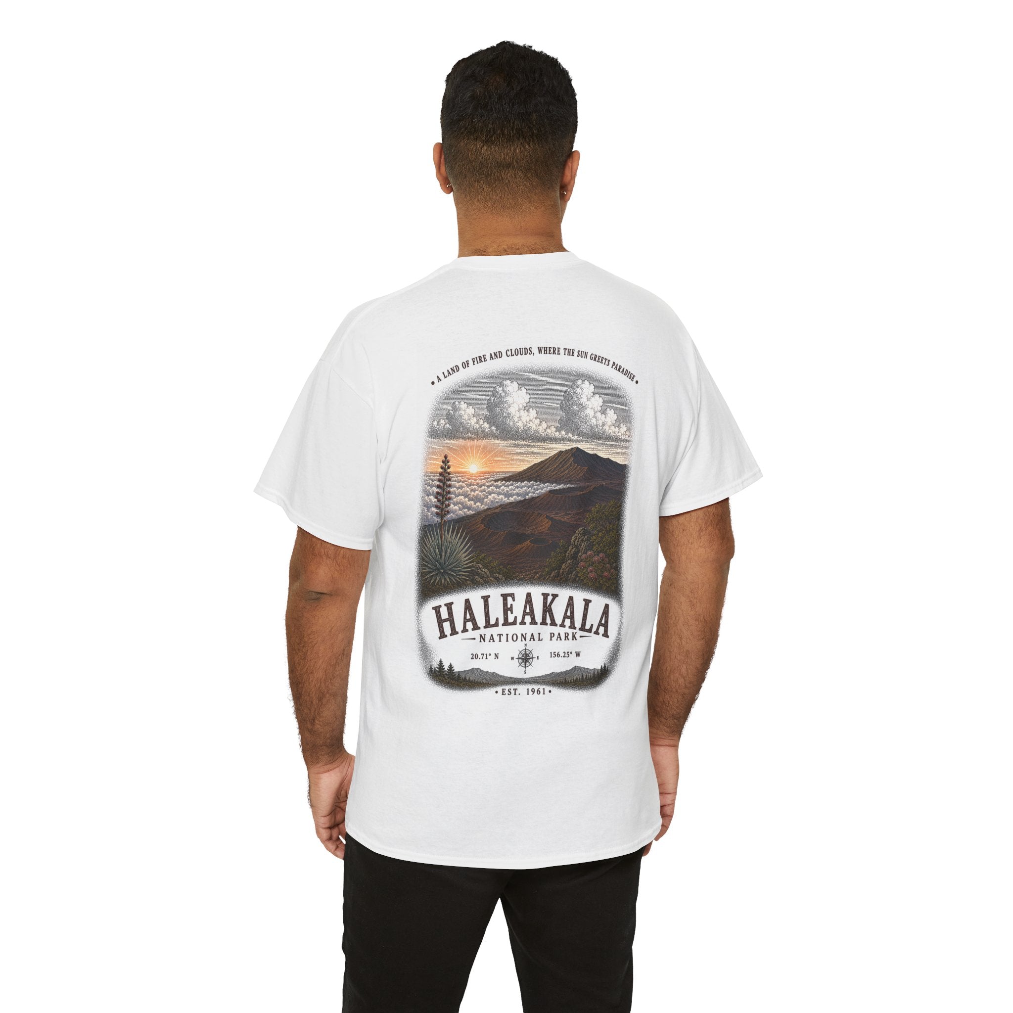 Haleakala National Park T-Shirt Scenic Sunrise Landscape T-Shirt