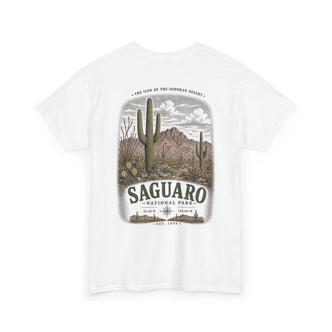 Saguaro National Park Tee Scenic Desert Landscape T-Shirt