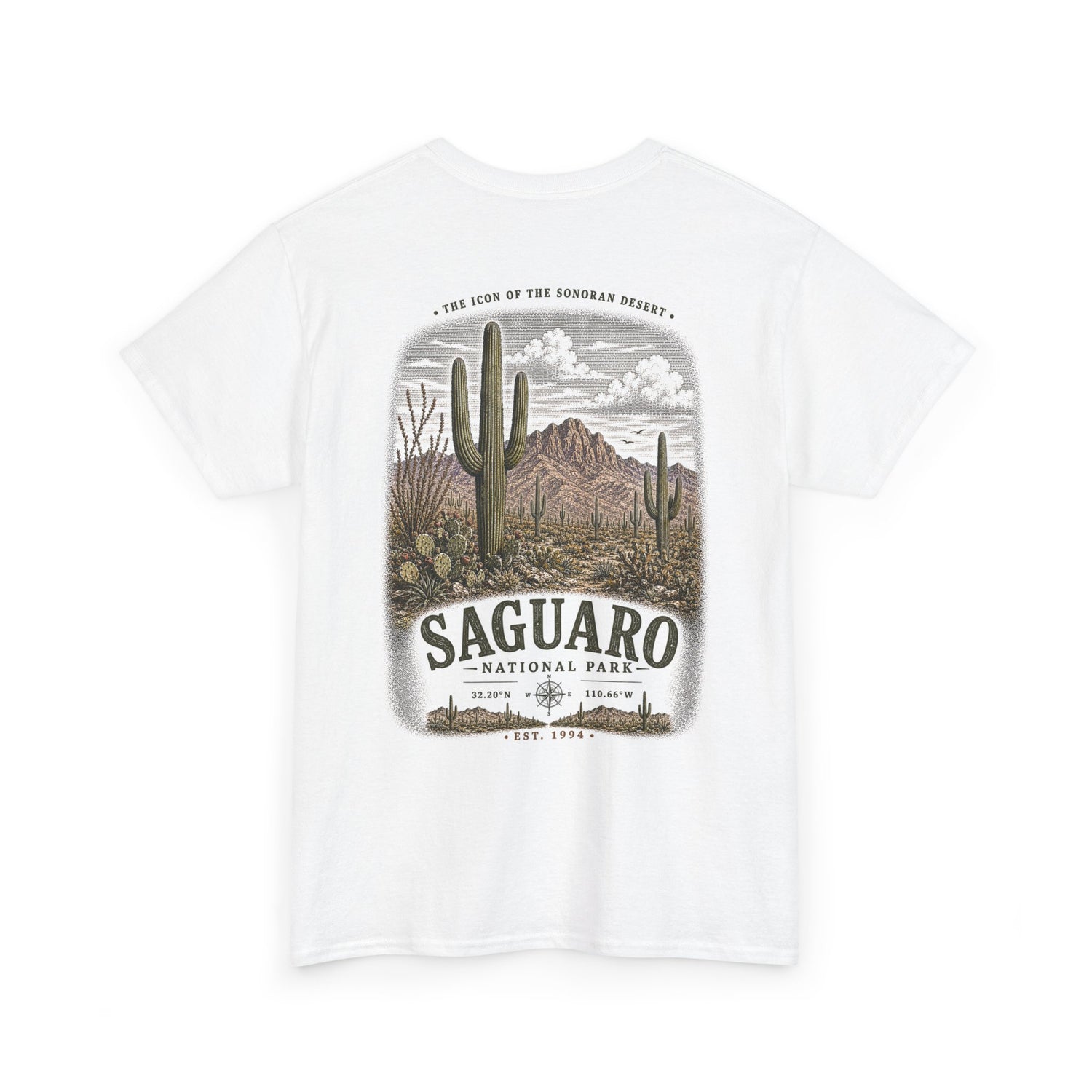Saguaro National Park Tee Scenic Desert Landscape T-Shirt