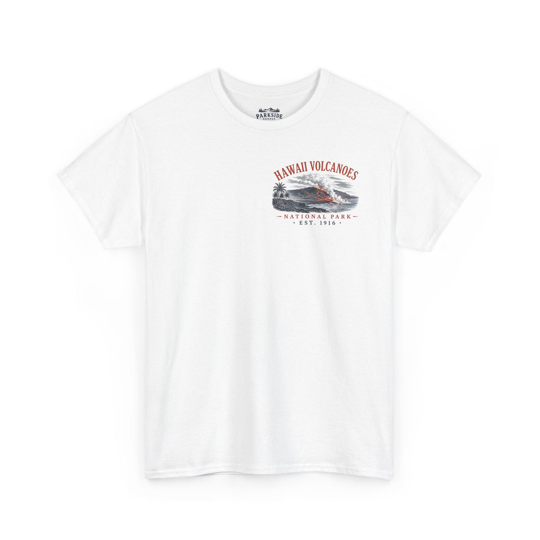 Hawaii Volcanoes National Park Scenic Volcanic Landscape T-Shirt