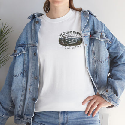 Great Smoky Mountains National Park Scenic Mountain Landscape T-Shirt